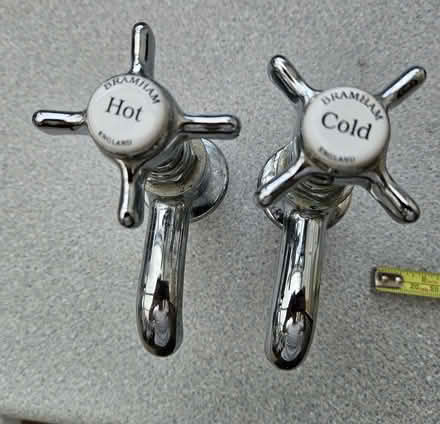 Photo of free Pair of basin taps (Clevedon BS21) #3