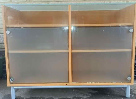 Photo of free Cabinet with glass doors & top (Odd Down) #1