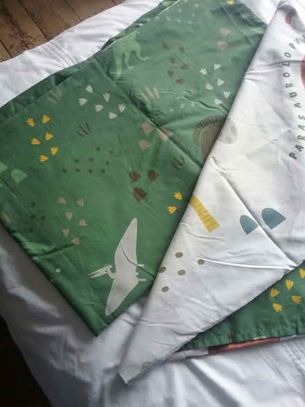 Photo of free Duvet cover with p'case for child's cotbed (Wrenbury CW5) #1