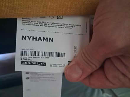 Photo of free IKEA Nyhamn SOFA BED (Plaistow E15) #2