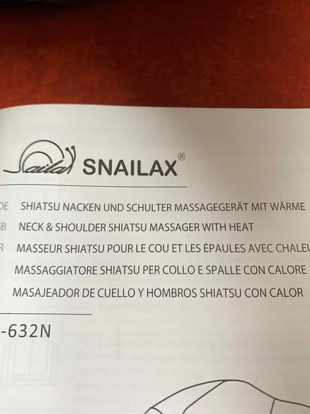 Photo of free Electric Neck massager (Heybridge- CM9) #3