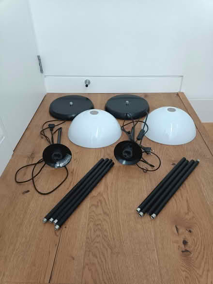 Photo of free 2x Ikea NOT floor lamp (Stepney E1) #1