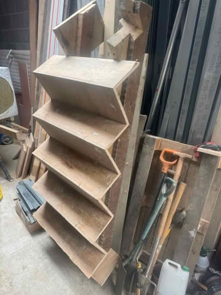 Photo of free part of a staircase structure (W3) #1