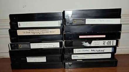Photo of free Two dozen VHS tapes (Upper West Side) #1