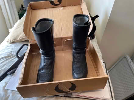 Photo of free Motorbike leather boots (Quernmore LA2) #1