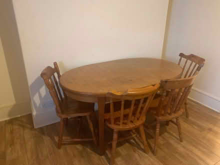 Photo of free Table and 4 chairs (AB24) #1