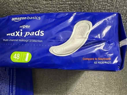 Photo of free Women’s Sanitary Pads (Prospect Park) #2