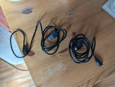 Photo of free 2 Garmin charging leads (Lower Penwortham PR1) #1