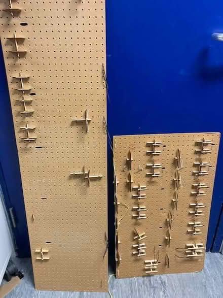 Photo of free Two pieces of pegboard (New England Quarter BN1) #1