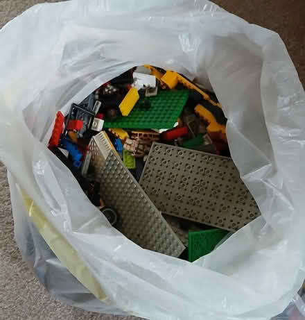 Photo of free Bag of non lego construction bricks (Tamworth, B77) #1