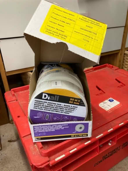 Photo of free Fibreglass jointing tape (Westcott RH4) #1