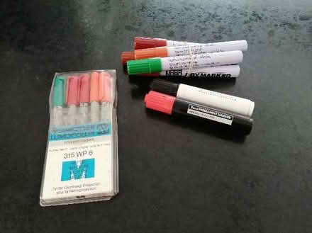 Photo of free Whiteboard/OHP marker pens (alton, GU34) #1