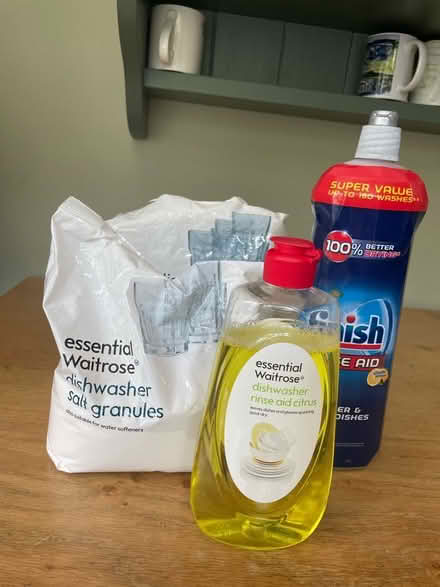 Photo of free Dishwasher salt & rinse aid (Hersham KT12) #1