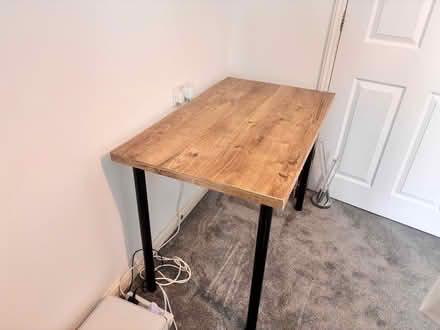 Photo of free IKEA Linnmon desk with Advils legs. (Spalding PE11) #1