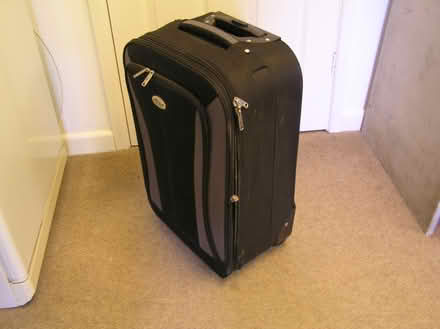 Photo of free Large suitcase + wheels used once (West Moors) #3