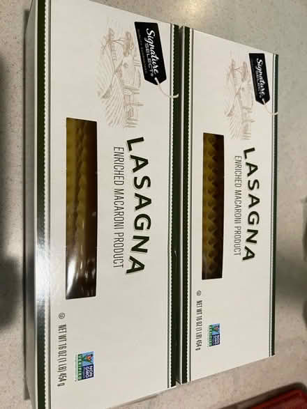 Photo of free Signature Select Lasagna Sheets (Ellicott City 21043) #1