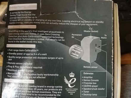 Photo of free Intelliplug energy-saving plug (alton, GU34) #2
