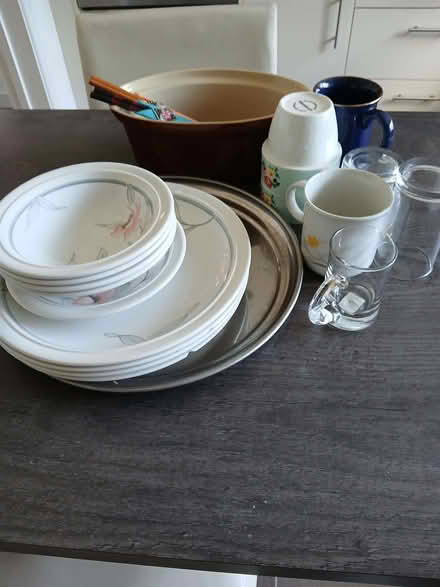 Photo of free Various plates, mugs etc (Rydon Park EX2) #1