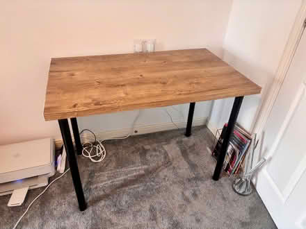 Photo of free IKEA Linnmon desk with Advils legs. (Spalding PE11) #2