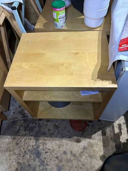 Photo of free Bedside cabinets x 2 wood (Catford se62ha) #2