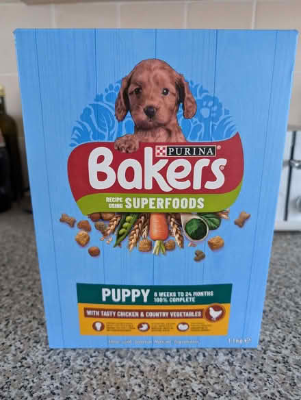 Photo of free Box of Bakers Puppy Biscuits (South End MK42) #1