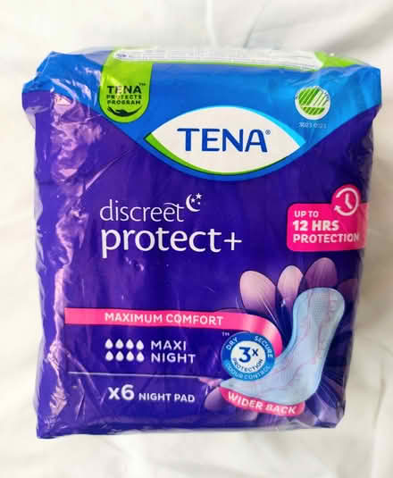 Photo of free New Pack of Tena Maxi Night Pads (Surrey Heath GU24) #1