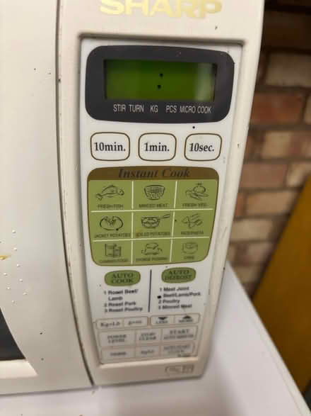 Photo of free Sharp Microwave (Knowle B93) #2