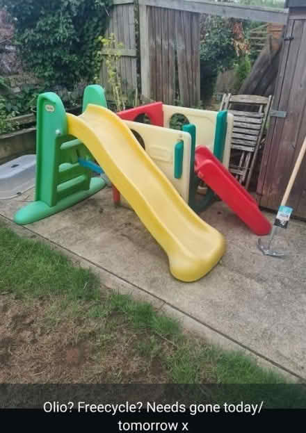 Photo of free Childrens plastic climbing frame (ME1) #1