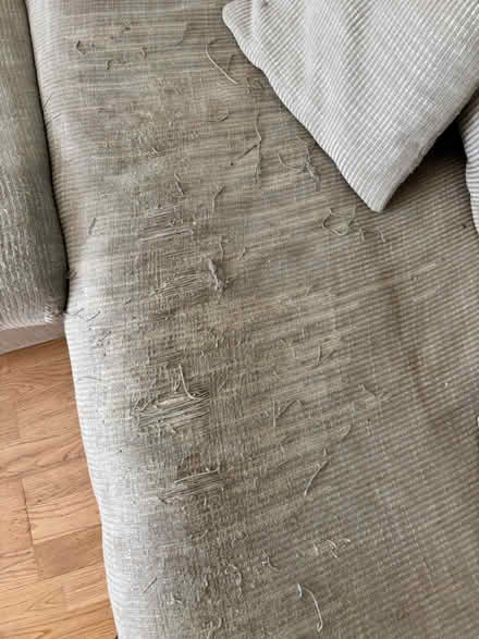 Photo of free 6 seater Grey Corner Sofa (Bloomsbury -WC1N) #2