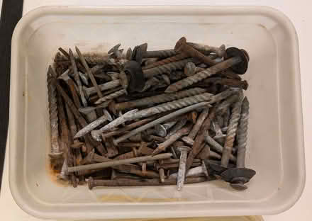 Photo of free Box of large nails (Stroud) #1