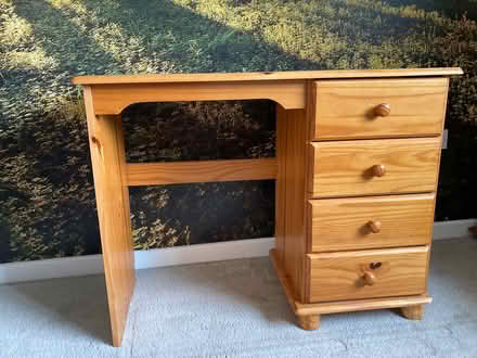 Photo of free Pine desk and draws (Waterlooville) #1