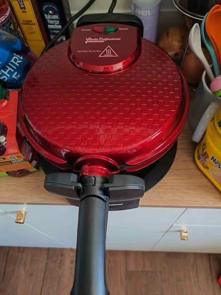 Photo of free Red rotating waffle maker (Coniston LA21) #1