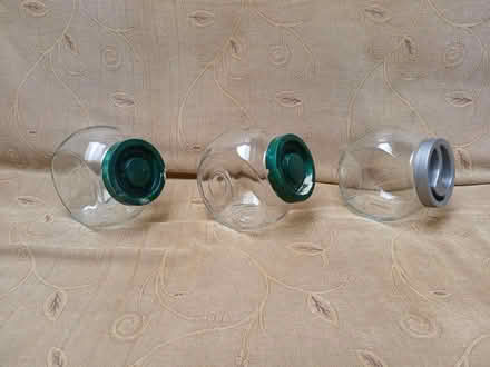 Photo of free Three Glass Storage Jars (Lark Lane Area L17) #3