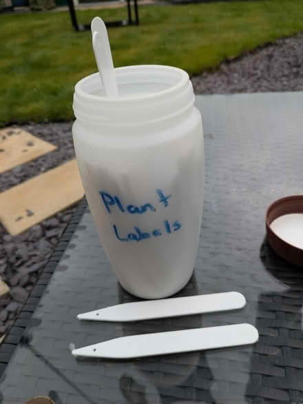 Photo of free Plastic Plant Labels (Kidsgrove ST74) #1