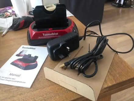 Photo of free TCCMebius Hard Drive dock (Near Borough tube SE1) #1