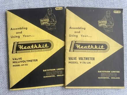 Photo of free Valve voltmeter assembly books (Childwall L16) #1