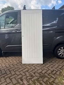 Photo of free White unpainted internal door (Balcombe RH17) #1
