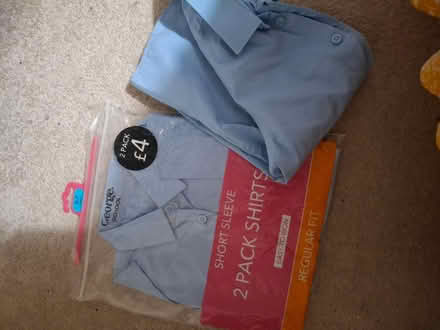 Photo of free 2 x 6-7y school shirts (SL6 Taplow) #1