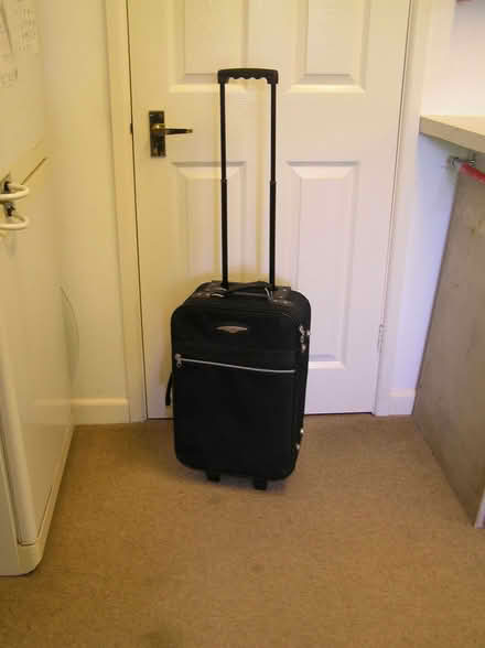 Photo of free Small suitcase + wheels used once (West Moors) #1