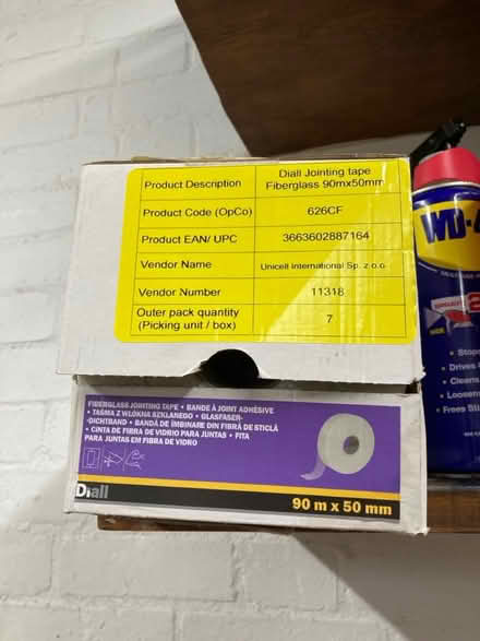 Photo of free Fibreglass jointing tape (Westcott RH4) #2