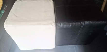 Photo of free Brown and Beige poufees (Roehampton SW15) #2