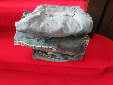 Photo of free Worn men's denim jeans for craft (CB4) #1