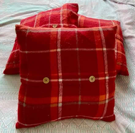 Photo of free Set of 3 Tartan Cushions (Kentwood RG30) #1