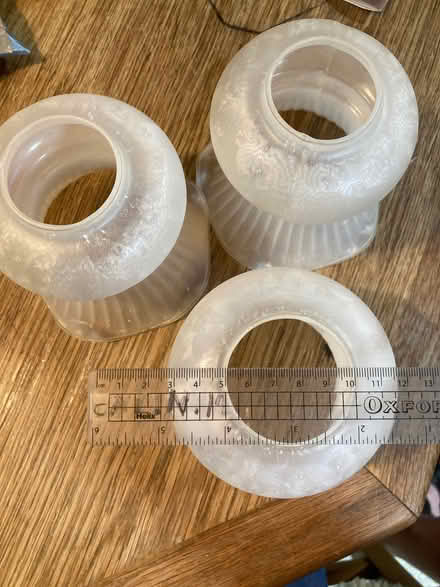 Photo of free 3 glass lampshades (Blackford EH9) #1