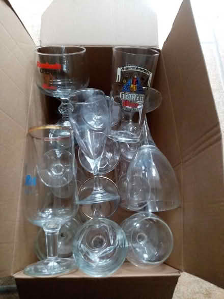Photo of free Box of glasses (Trowbridge. Wingfield side) #1