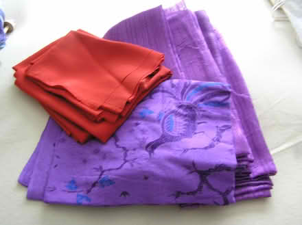 Photo of free Pretty purple & red fabric pieces (West Moors) #2