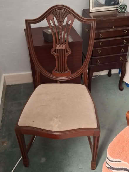 Photo of free Dining room table & 6 chairs (Royal Standard SE7) #1