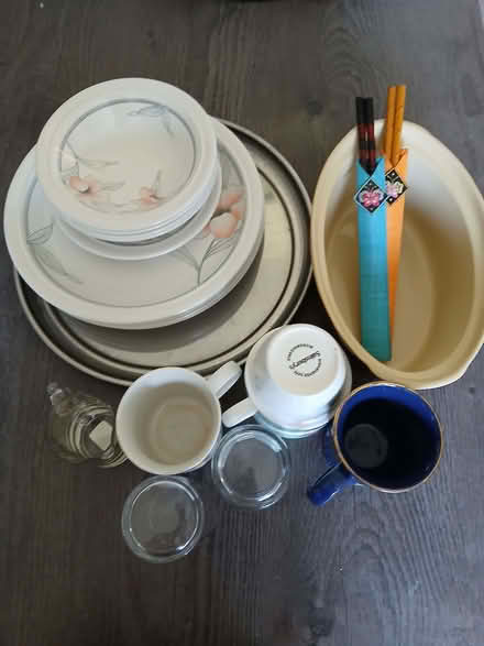 Photo of free Various plates, mugs etc (Rydon Park EX2) #2