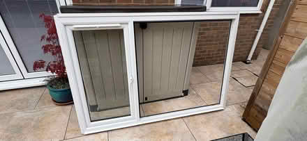 Photo of free Window frame with glass (Sedlescombe Street TN33) #1