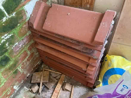 Photo of free Roof hip and ridge tiles (Sandylands LA3) #2